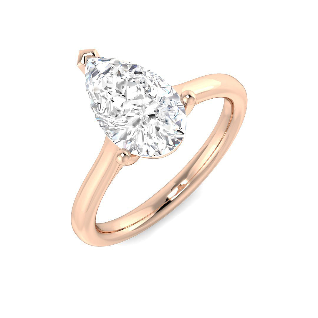 Engagement Lab-Grown Diamond Ring 1.52ct – SR5150 – 18k Rose Gold