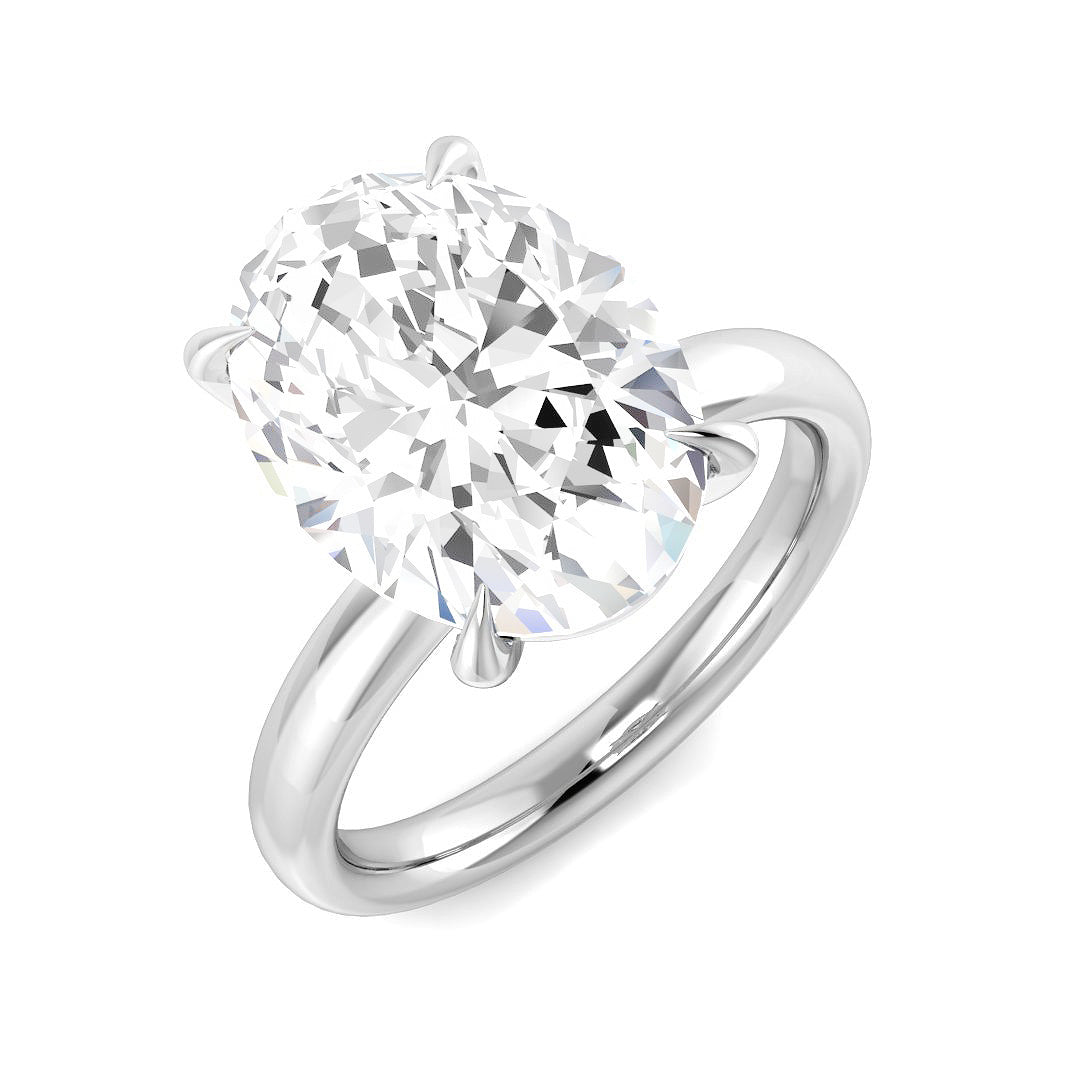 Engagement Diamond Ring 0.23ct–5.0ct – SR1593 – 18k White Gold