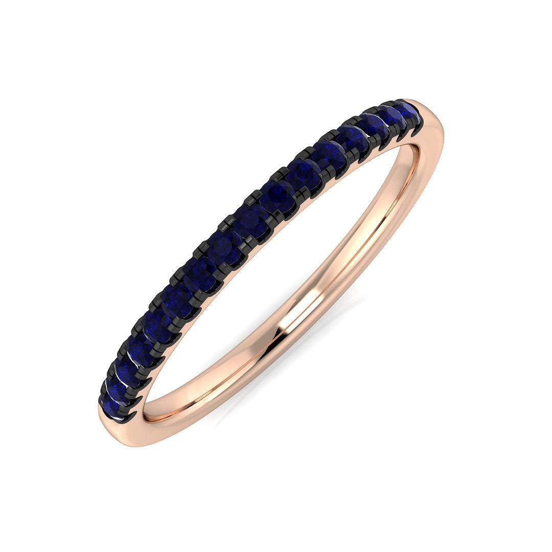 Half Eternity Diamond Ring 0.15ct–1.72ct – BJR0165~BS – 18k Rose Gold