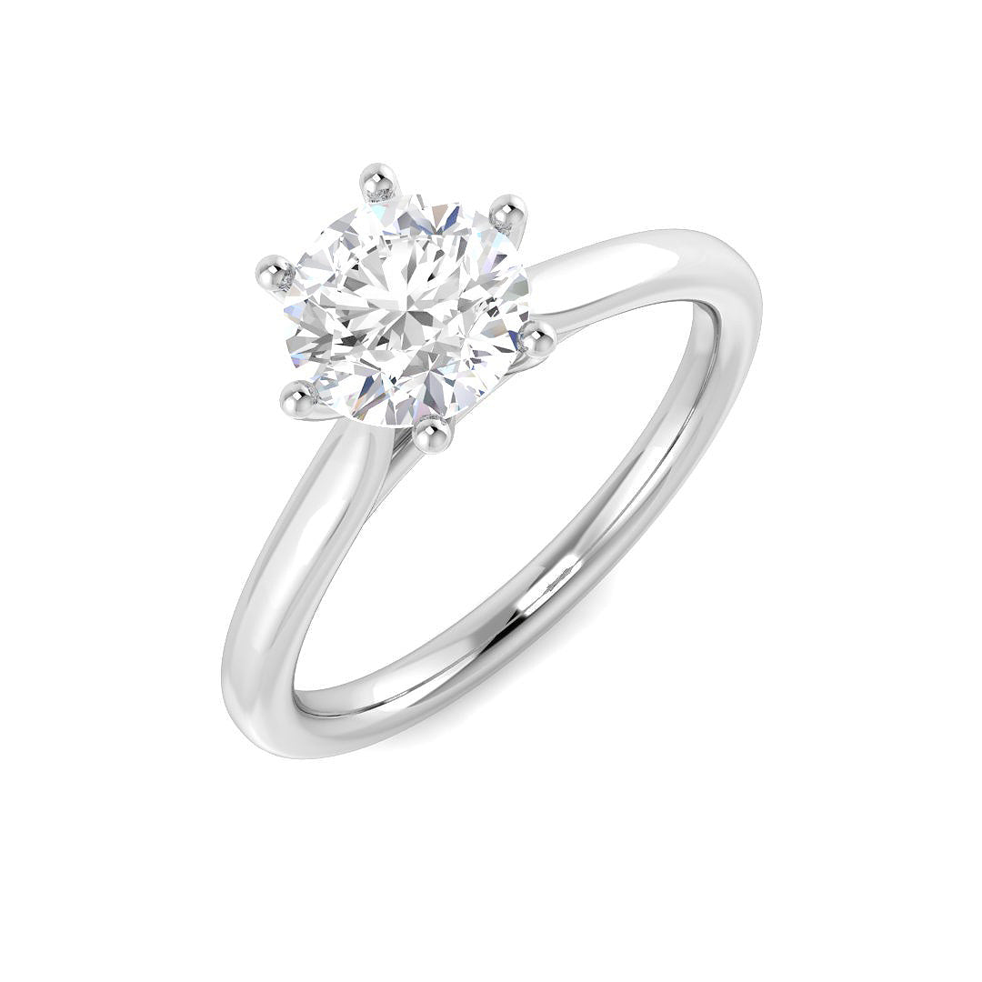 Engagement Lab-Grown Diamond Ring 1.07ct – SR5759-6.4 – 18k White Gold