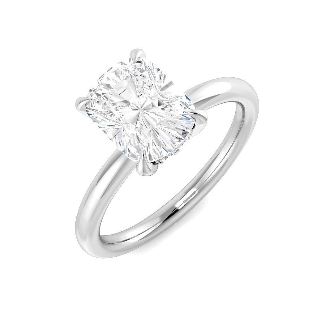 Engagement Lab-Grown Diamond Ring 2.13ct – SR6270 – 18k White Gold