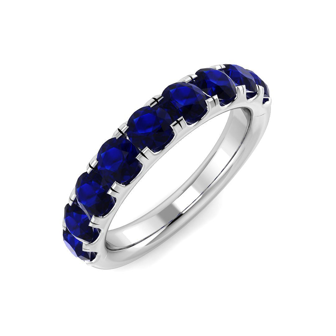 Half Eternity Diamond Ring 0.15ct–1.72ct – BJR0165~BS – 18k White Gold