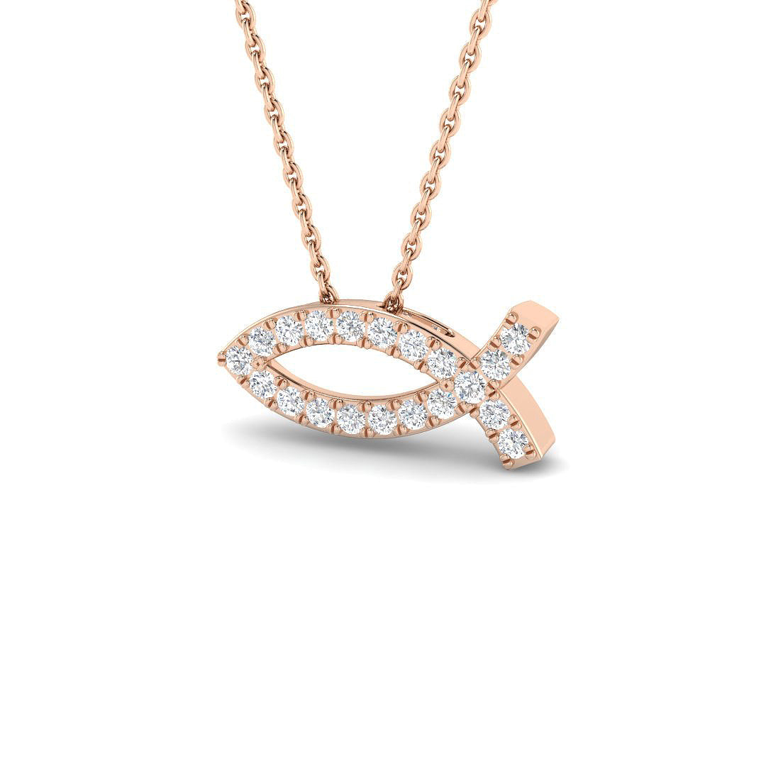 Shape Diamond Ring 0.25ct – SP6937 – 18k Rose Gold