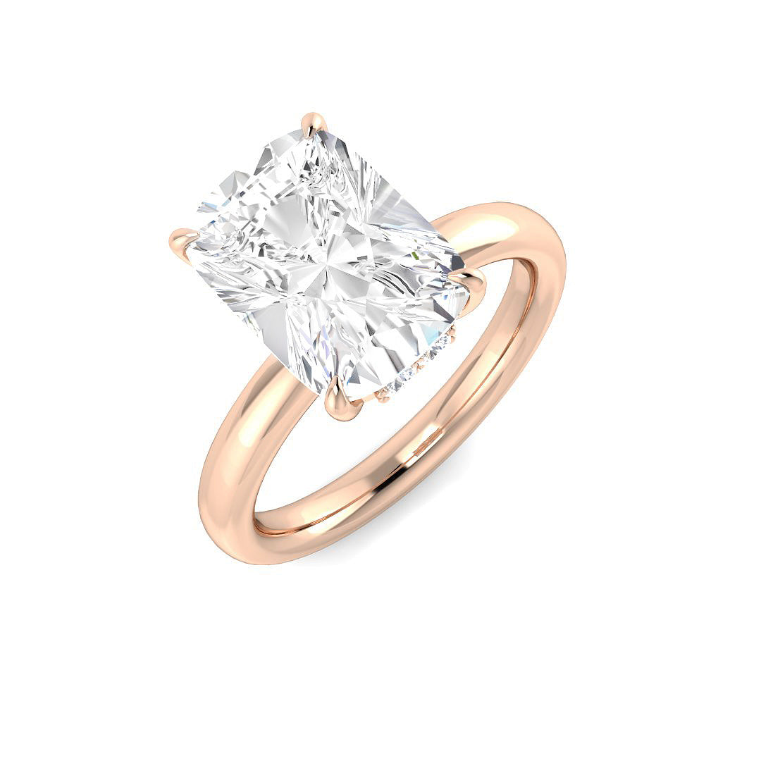 Engagement Lab-Grown Diamond Ring 2.63ct – SR7706 – 18k Rose Gold