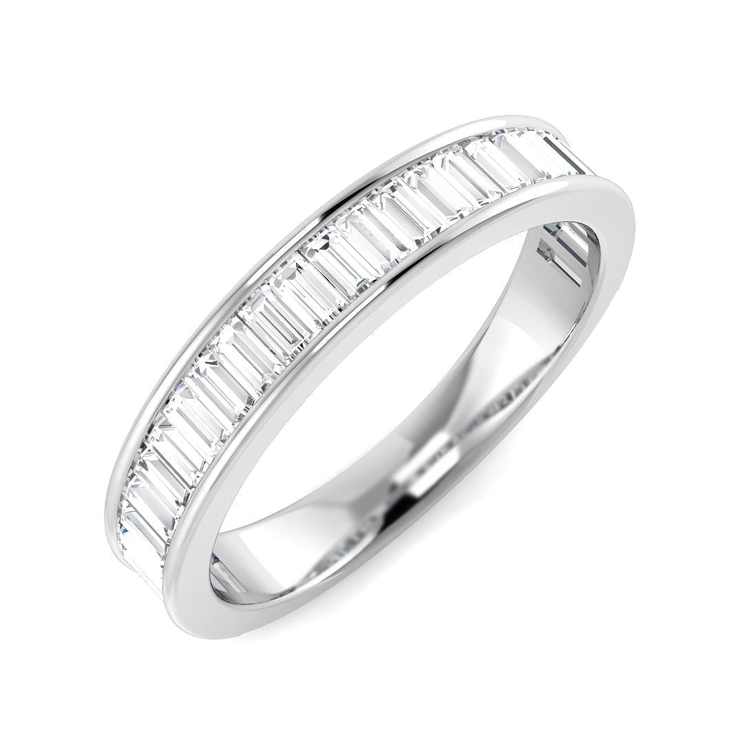 Half Eternity Diamond Ring 1.77ct – SR3600 – 18k White Gold