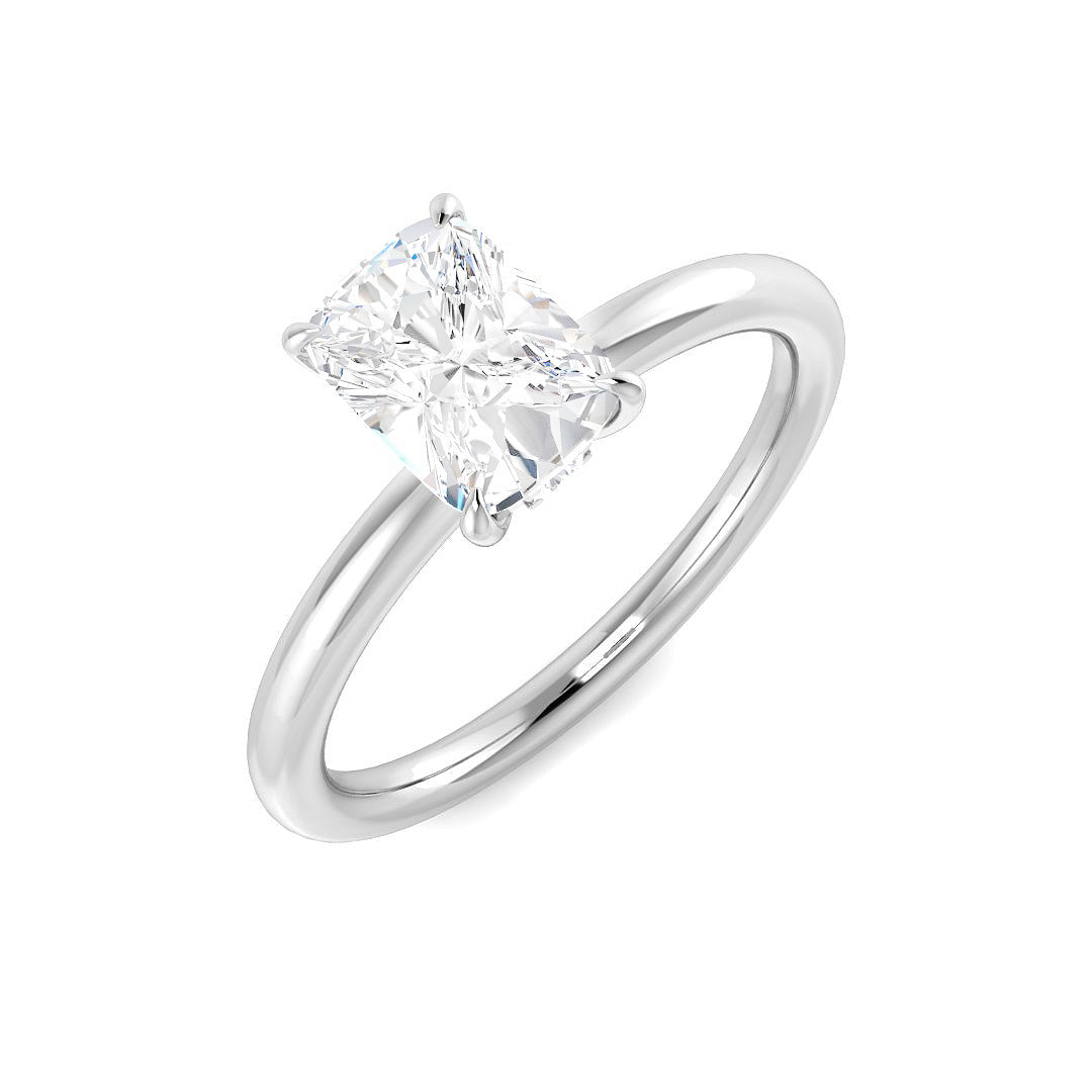 Engagement Lab-Grown Diamond Ring 1.05ct–1.07ct – SR5850 – 18k White Gold