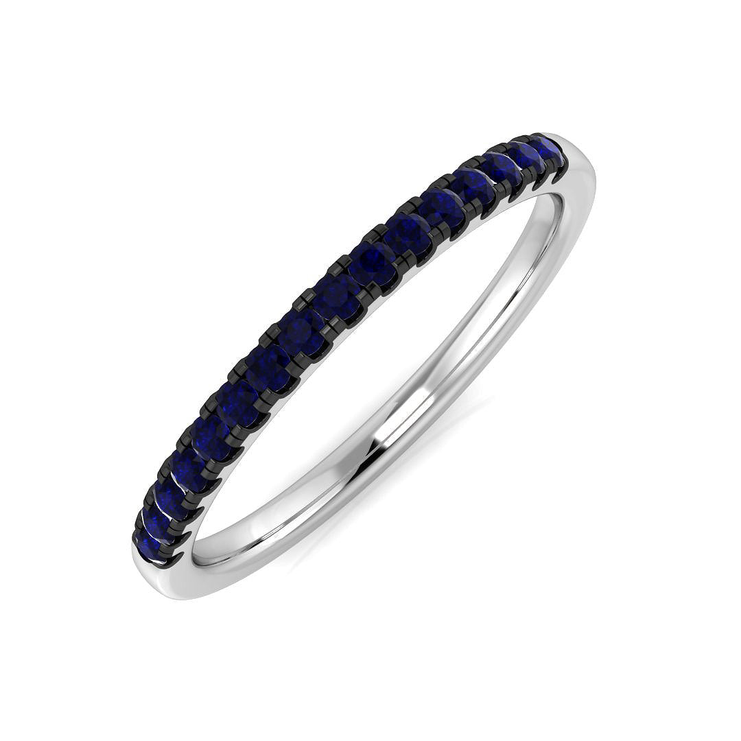 Half Eternity Diamond Ring 0.15ct–1.72ct – BJR0165~BS – 18k White Gold