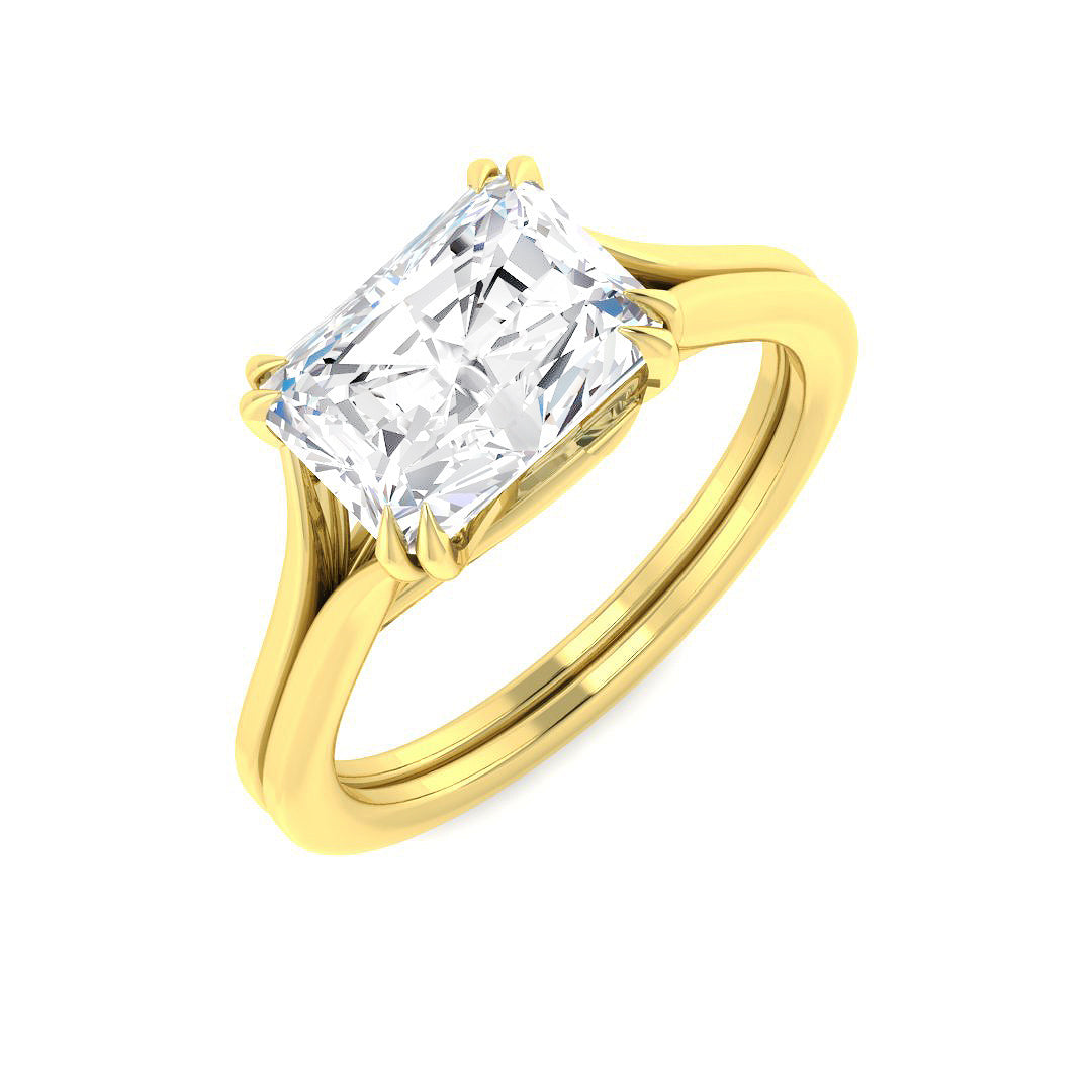Engagement Lab-Grown Diamond Ring 2.04ct – SR5087 – 18k Yellow Gold