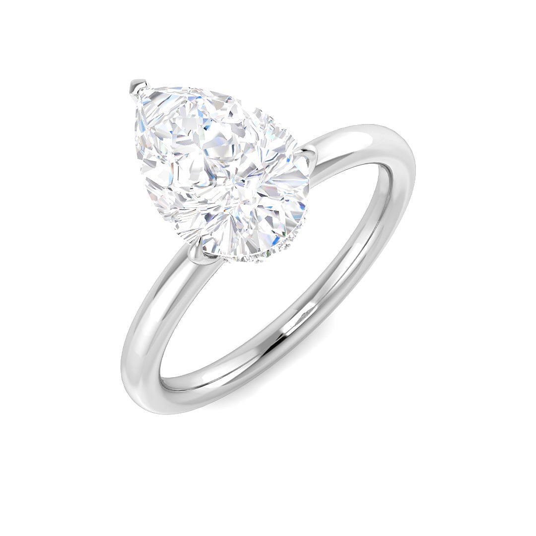Engagement Lab-Grown Diamond Ring 2.15ct–2.17ct – SR5680 – 18k White Gold