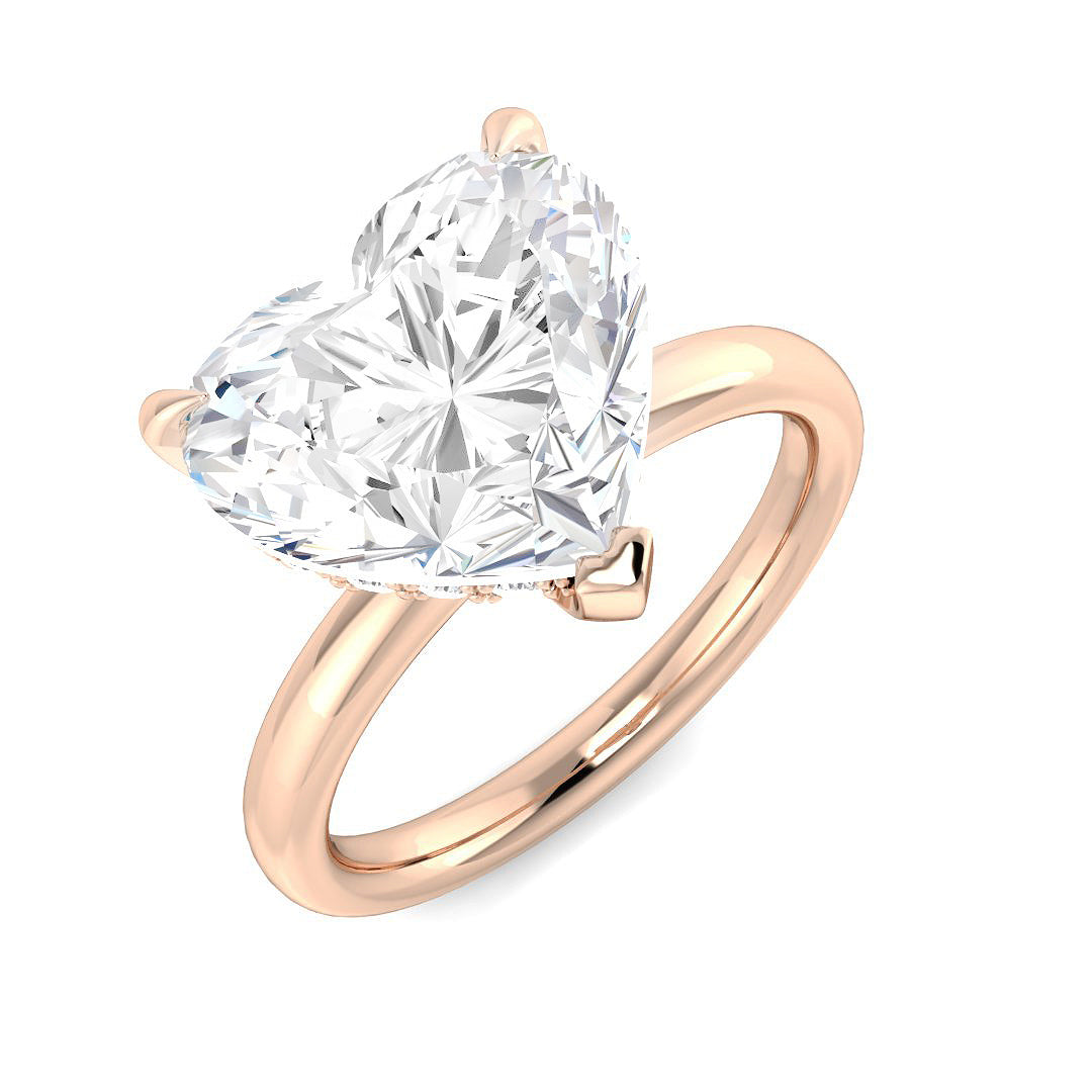 Engagement Lab-Grown Diamond Ring 5.23ct – SR6159 – 18k Rose Gold