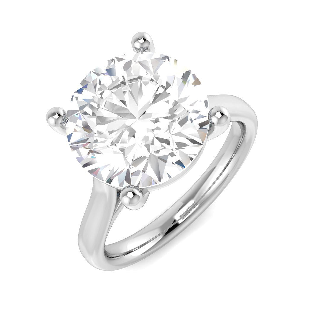 Engagement Lab-Grown Diamond Ring 7.0ct – SR6623 – 18k White Gold
