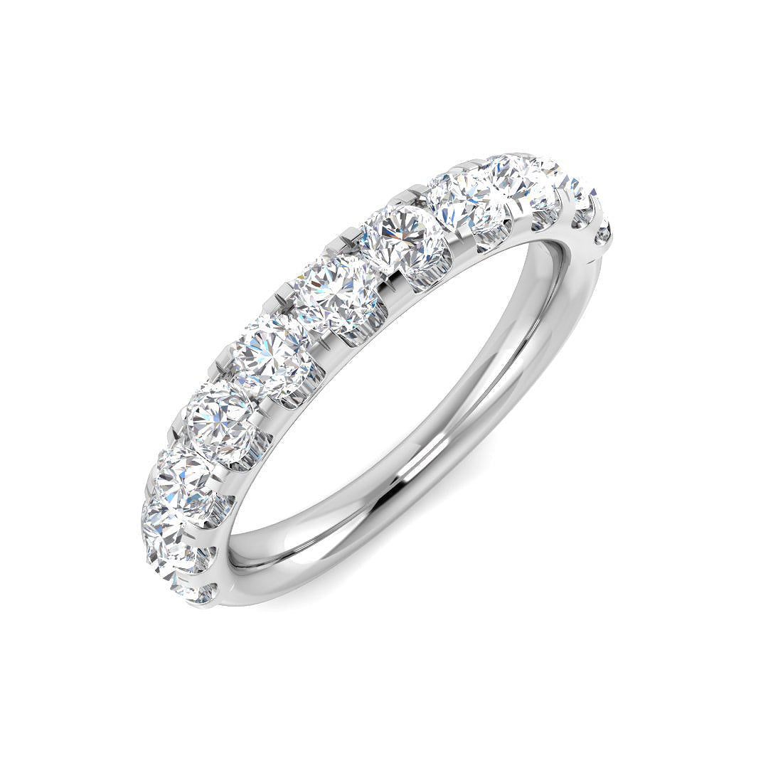 Half Eternity Diamond Ring 0.25ct–3.51ct – SR5496 – 18k White Gold