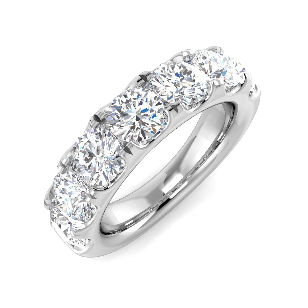 Half Eternity Diamond Ring 0.25ct–3.51ct – SR5496 – 18k White Gold