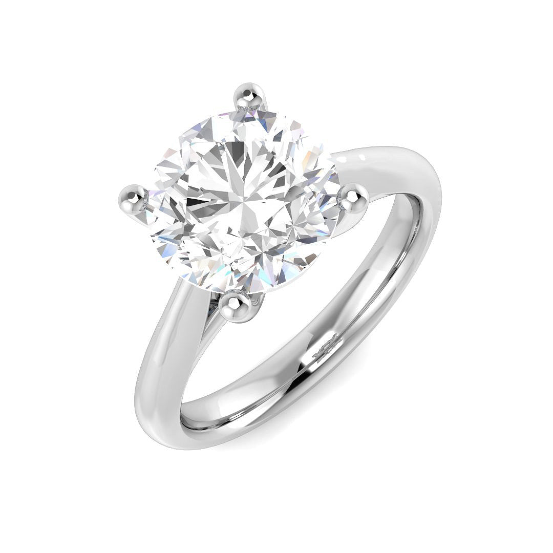 Engagement Lab-Grown Diamond Ring 3.0ct – SR126 – 18k White Gold