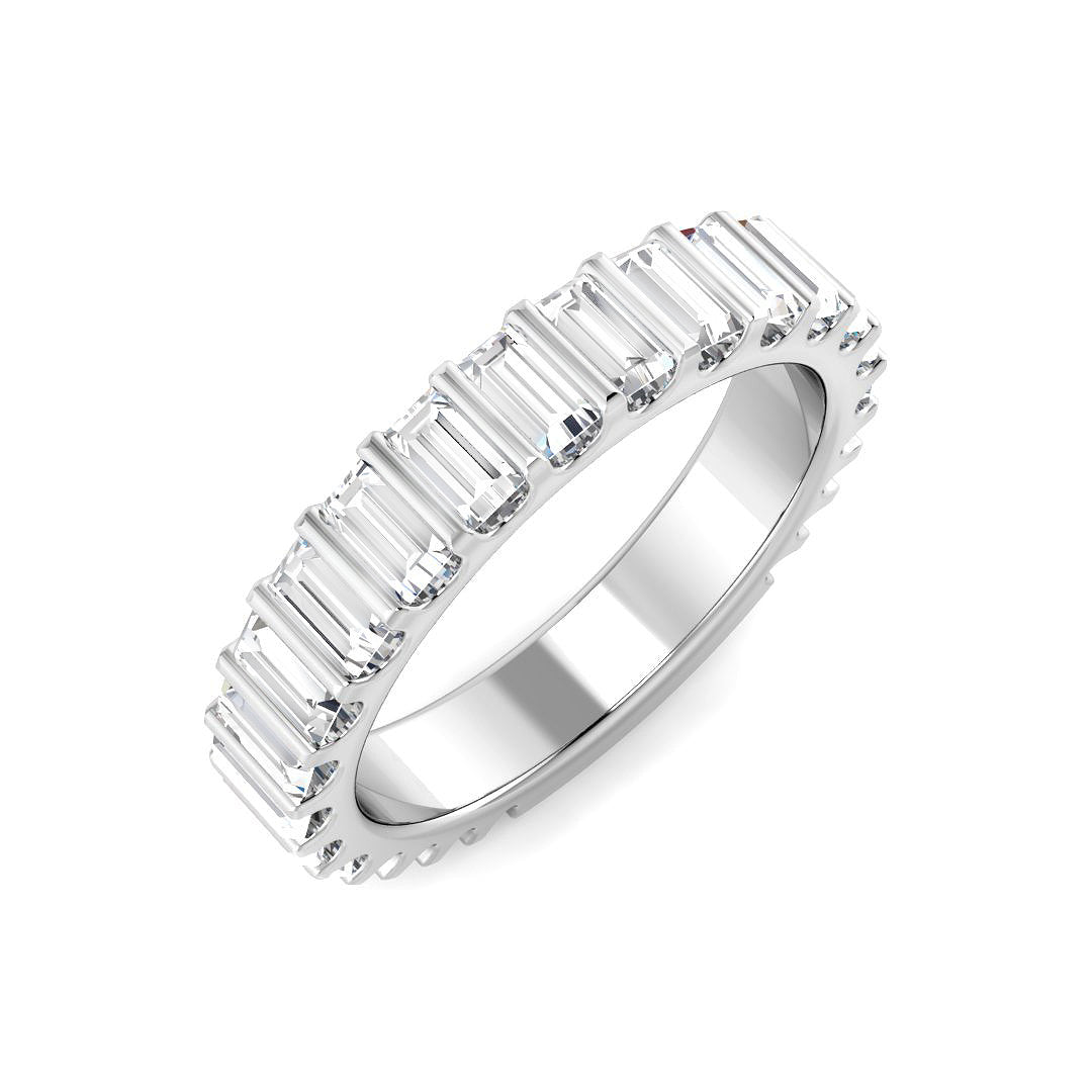Half Eternity Diamond Ring 0.86ct–1.06ct – SR6579 – 18k White Gold