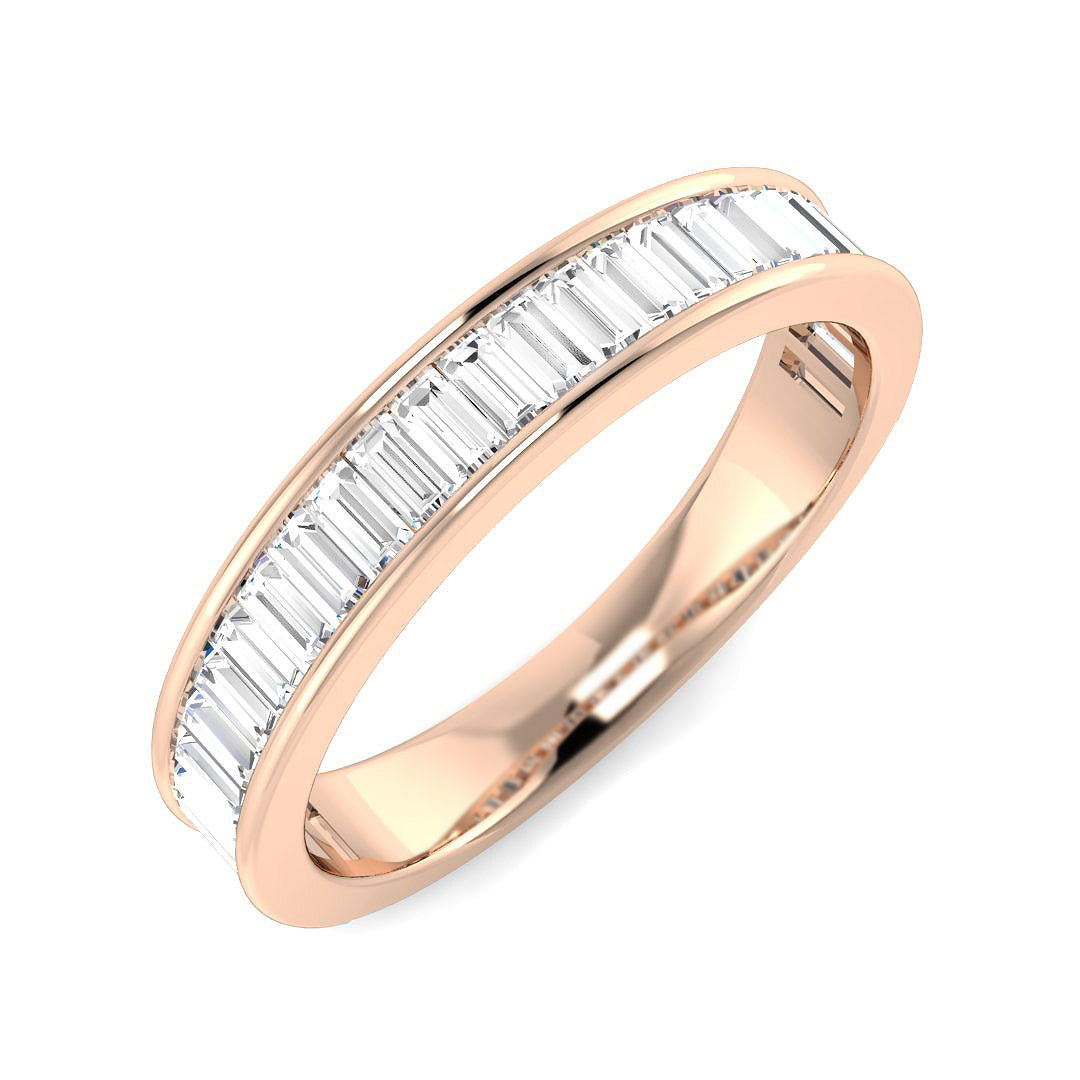 Half Eternity Diamond Ring 1.77ct – SR3600 – 18k Rose Gold