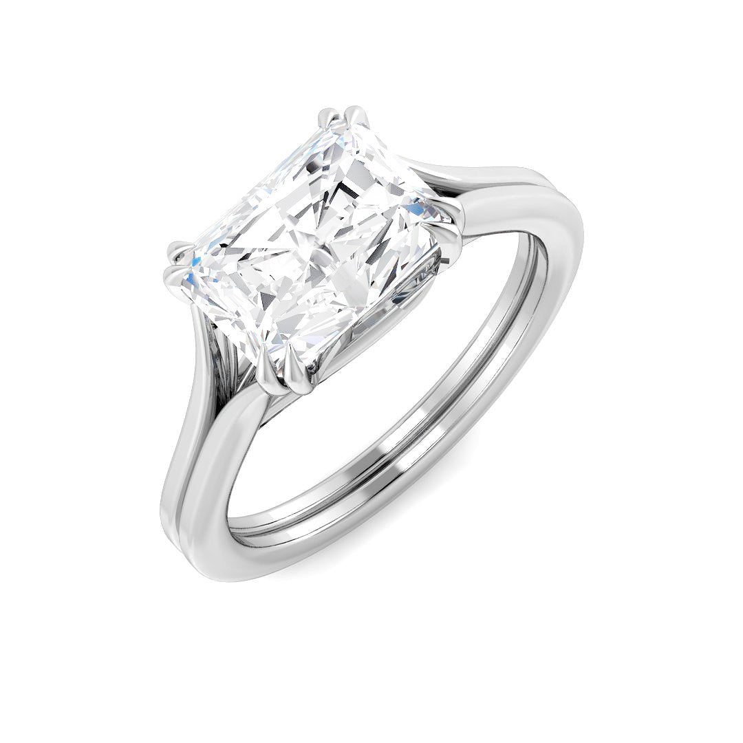 Engagement Lab-Grown Diamond Ring 2.04ct – SR5087 – 18k White Gold
