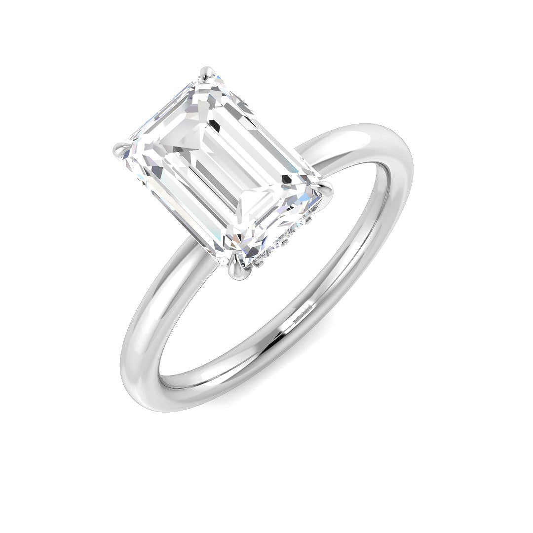 Engagement Lab-Grown Diamond Ring 2.15ct–2.17ct – SR5655 – 18k White Gold