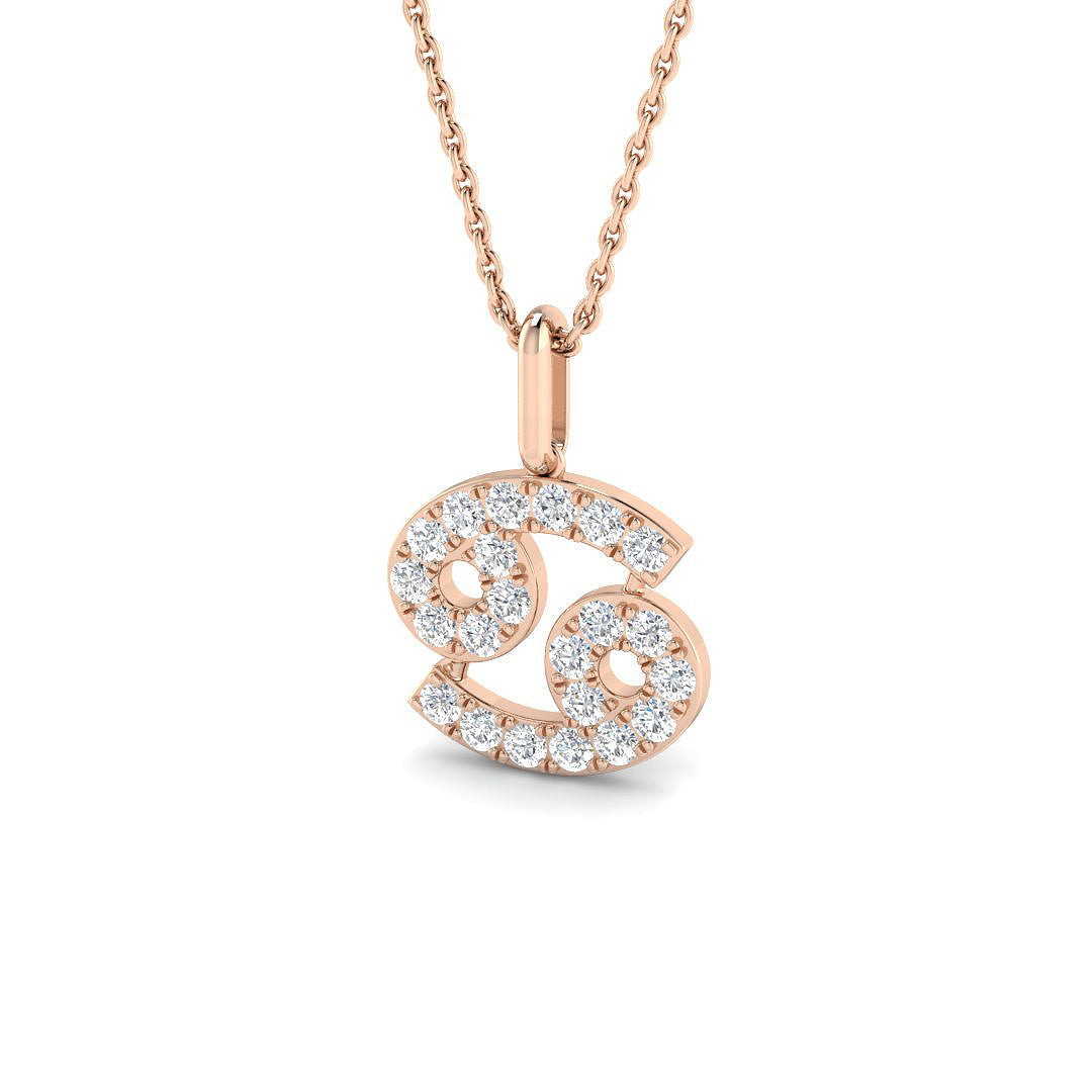 Star Signs Diamond Ring 0.42ct – SP6983 – 18k Rose Gold