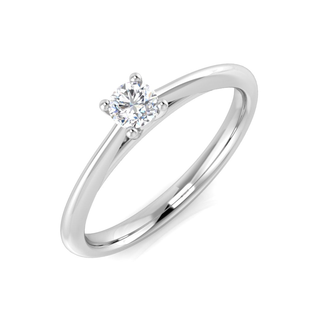 Engagement Diamond Ring 0.16ct – SR964-3.3 – 18k White Gold