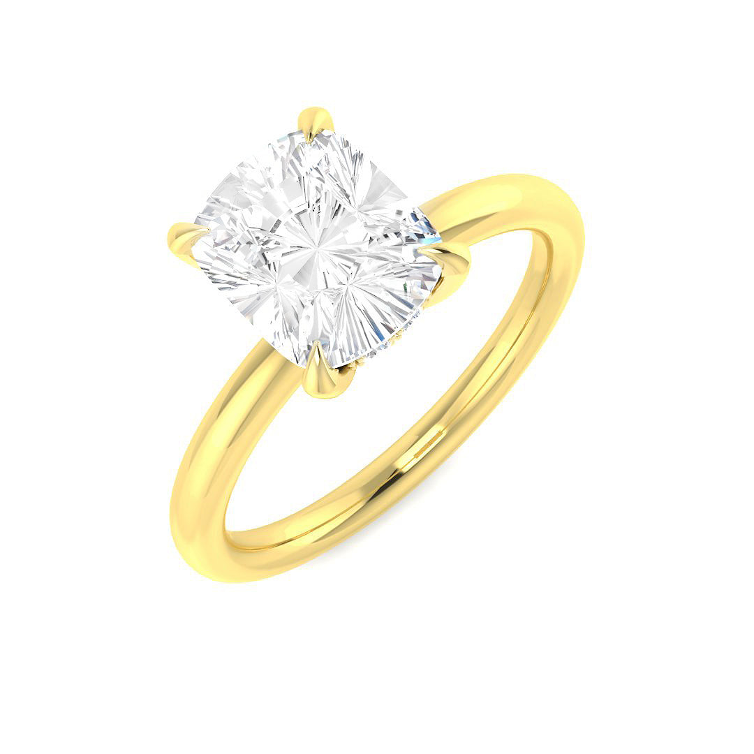 Engagement Lab-Grown Diamond Ring 2.13ct–2.15ct – SR6269 – 18k Yellow Gold