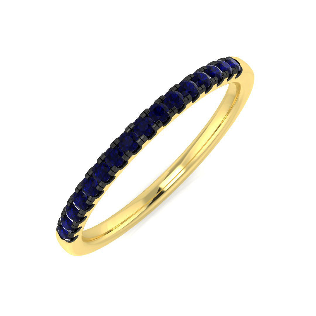 Half Eternity Diamond Ring 0.15ct–1.72ct – BJR0165~BS – 18k Yellow Gold