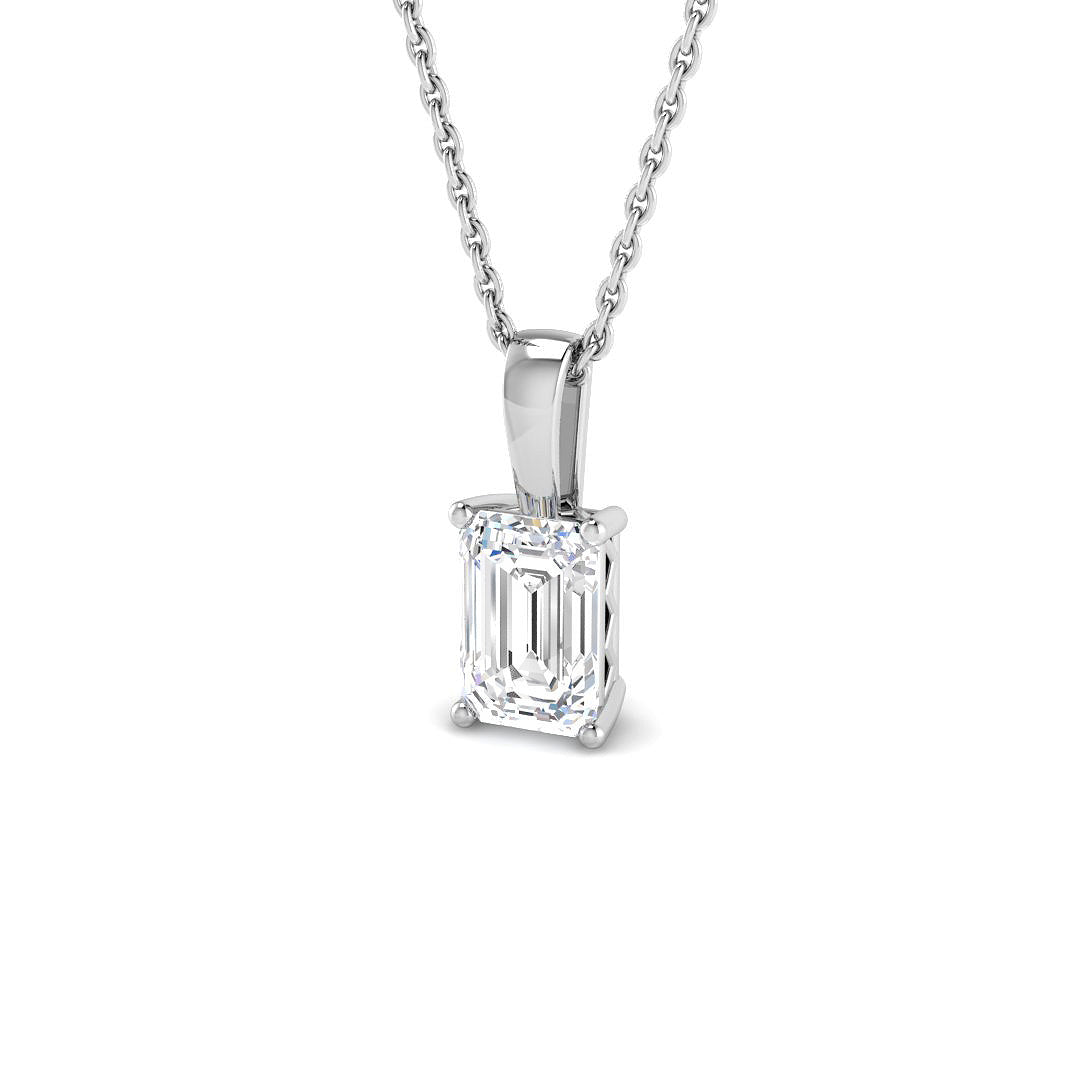 Solitaire Lab-Grown Diamond Ring 1.0ct–1.01ct – SP7165 – 18k White Gold