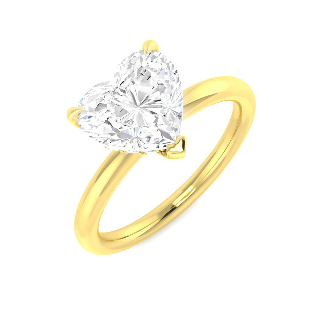 Engagement Lab-Grown Diamond Ring 2.17ct – SR6094 – 18k Yellow Gold