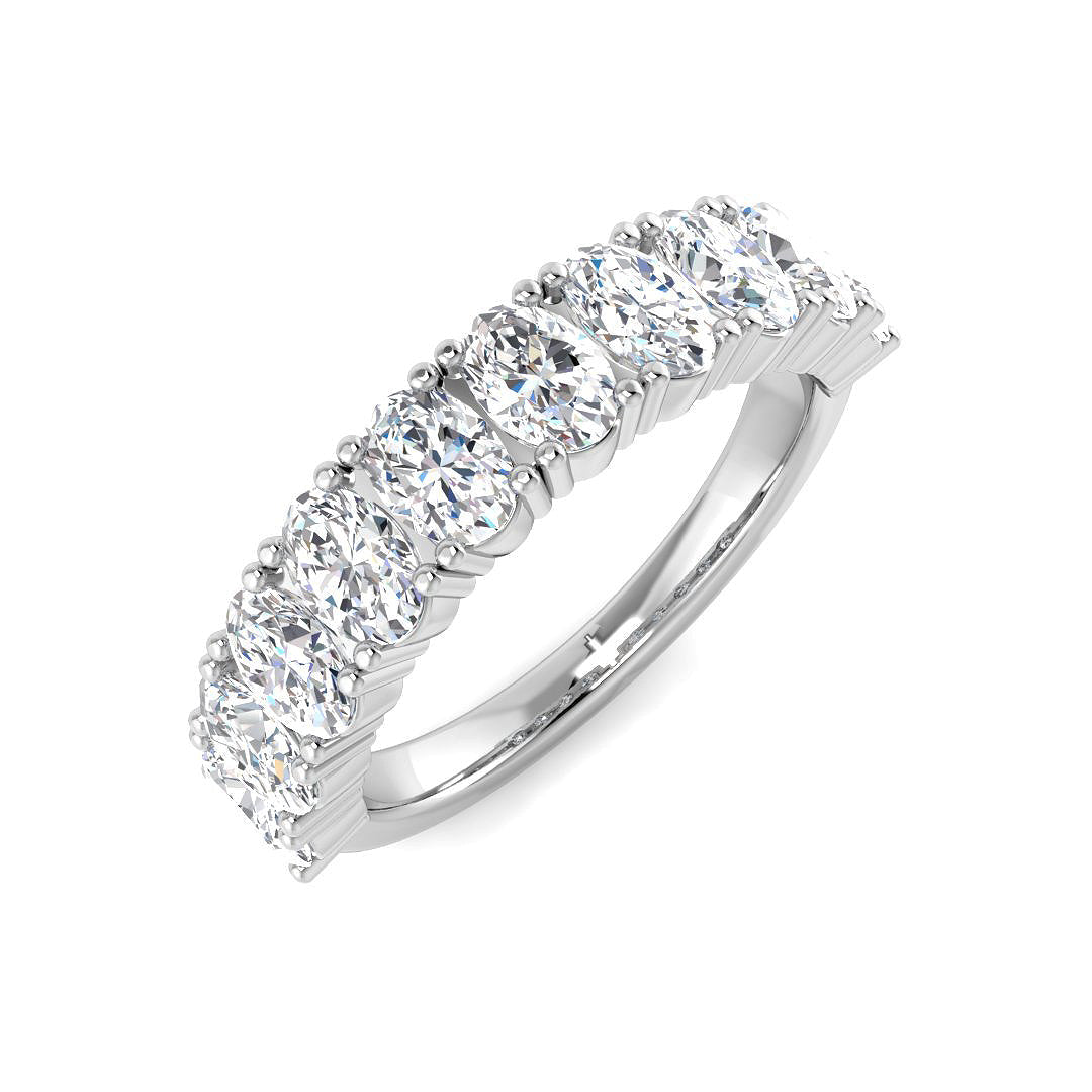 Multi Stone Diamond Ring 1.44ct–2.02ct – SR4380 – 18k White Gold