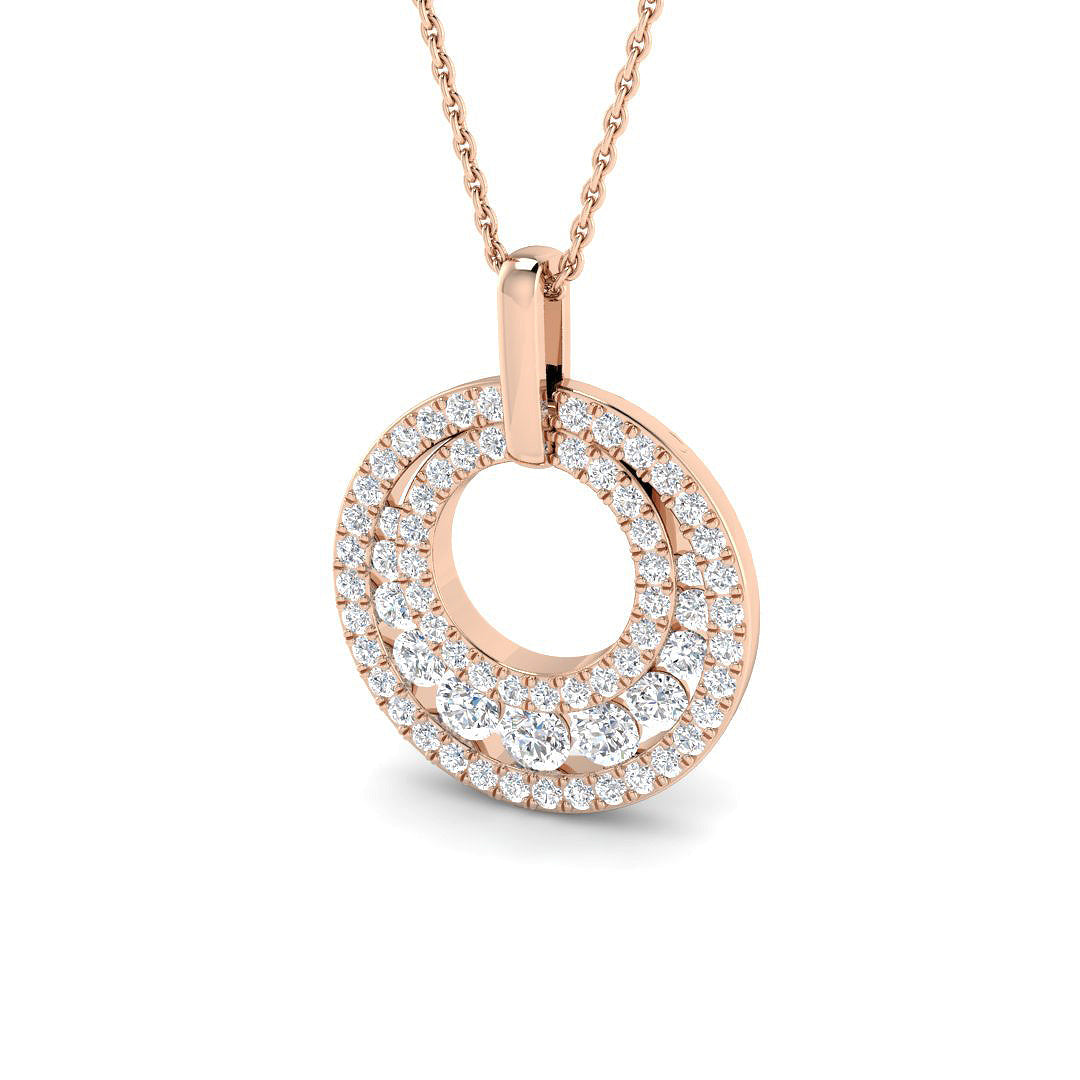 Shape Diamond Ring 1.23ct – SP6994 – 18k Rose Gold