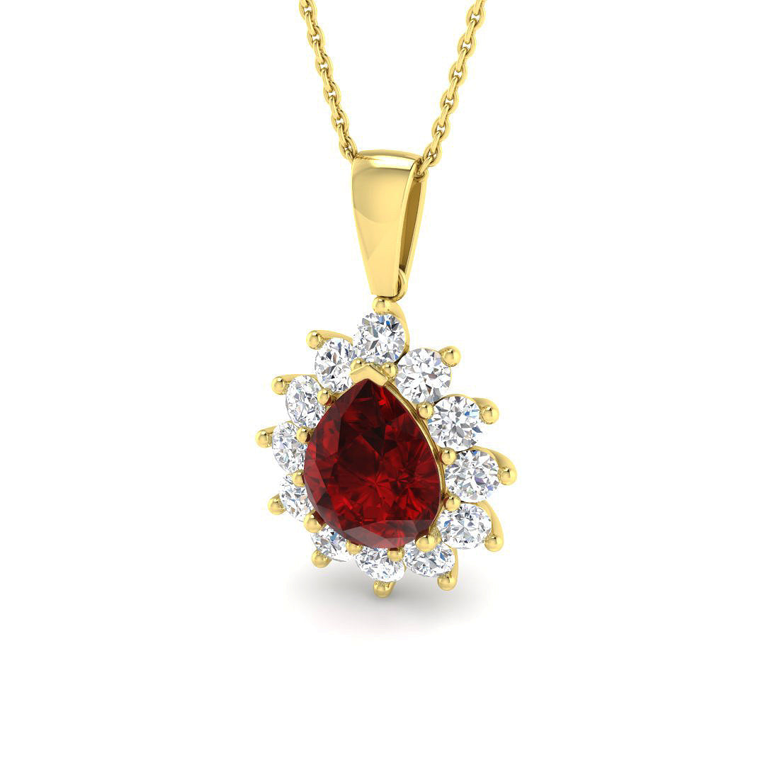 Ruby Diamond Ring 1.68ct–5.65ct – SP4484~RY – 18k Yellow Gold