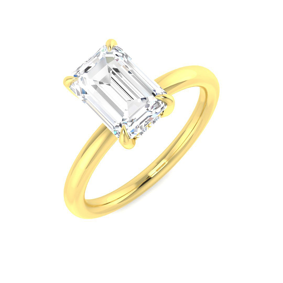 Engagement Lab-Grown Diamond Ring 2.15ct – SR5762 – 18k Yellow Gold