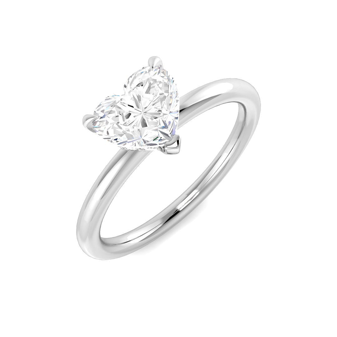 Engagement Lab-Grown Diamond Ring 1.1ct–1.13ct – SR6092 – 18k White Gold