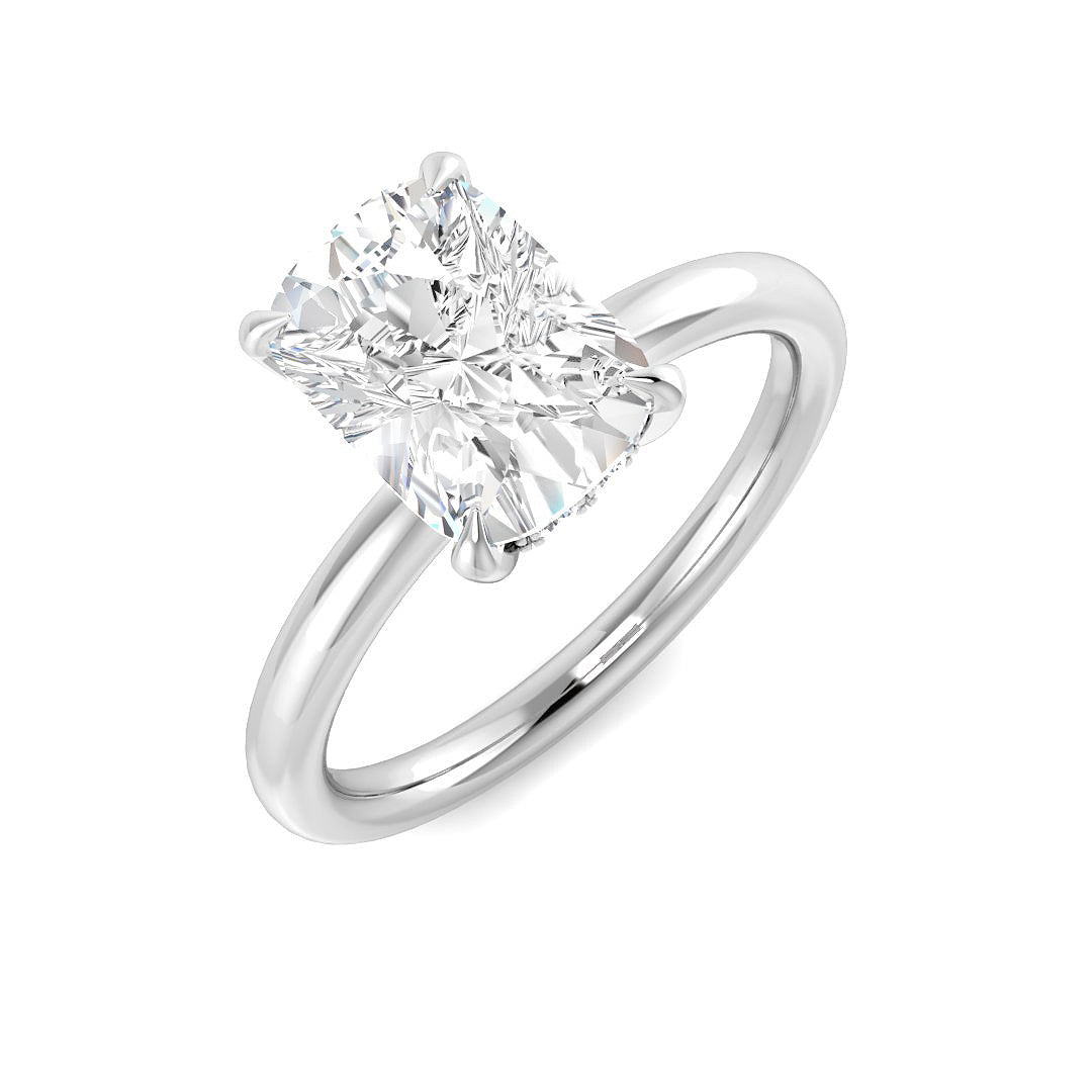 Engagement Lab-Grown Diamond Ring 2.19ct – SR6273 – 18k White Gold