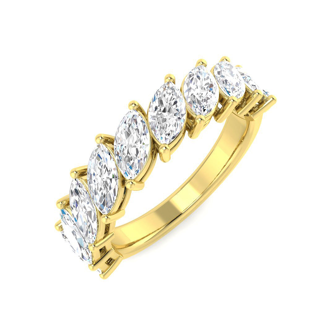 Multi Stone Diamond Ring 2.01ct – SR6644 – 18k Yellow Gold