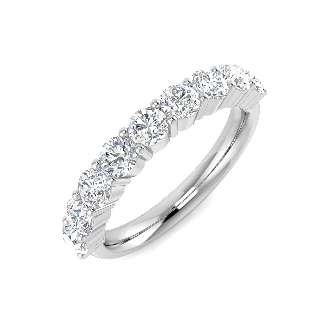Multi Stone Diamond Ring 0.37ct–2.02ct – SR542 – 18k White Gold