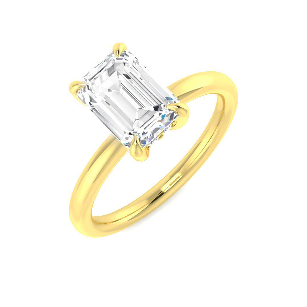 Engagement Lab-Grown Diamond Ring 2.14ct–2.16ct – SR5761 – 18k Yellow Gold