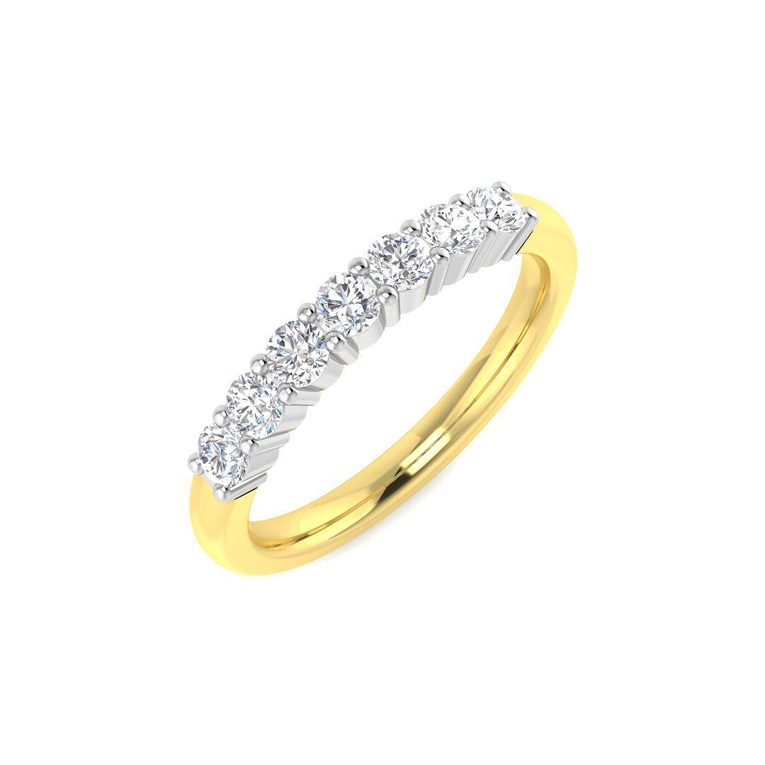 Multi Stone Diamond Ring 0.37ct–2.02ct – SR542 – 18k Yellow Gold