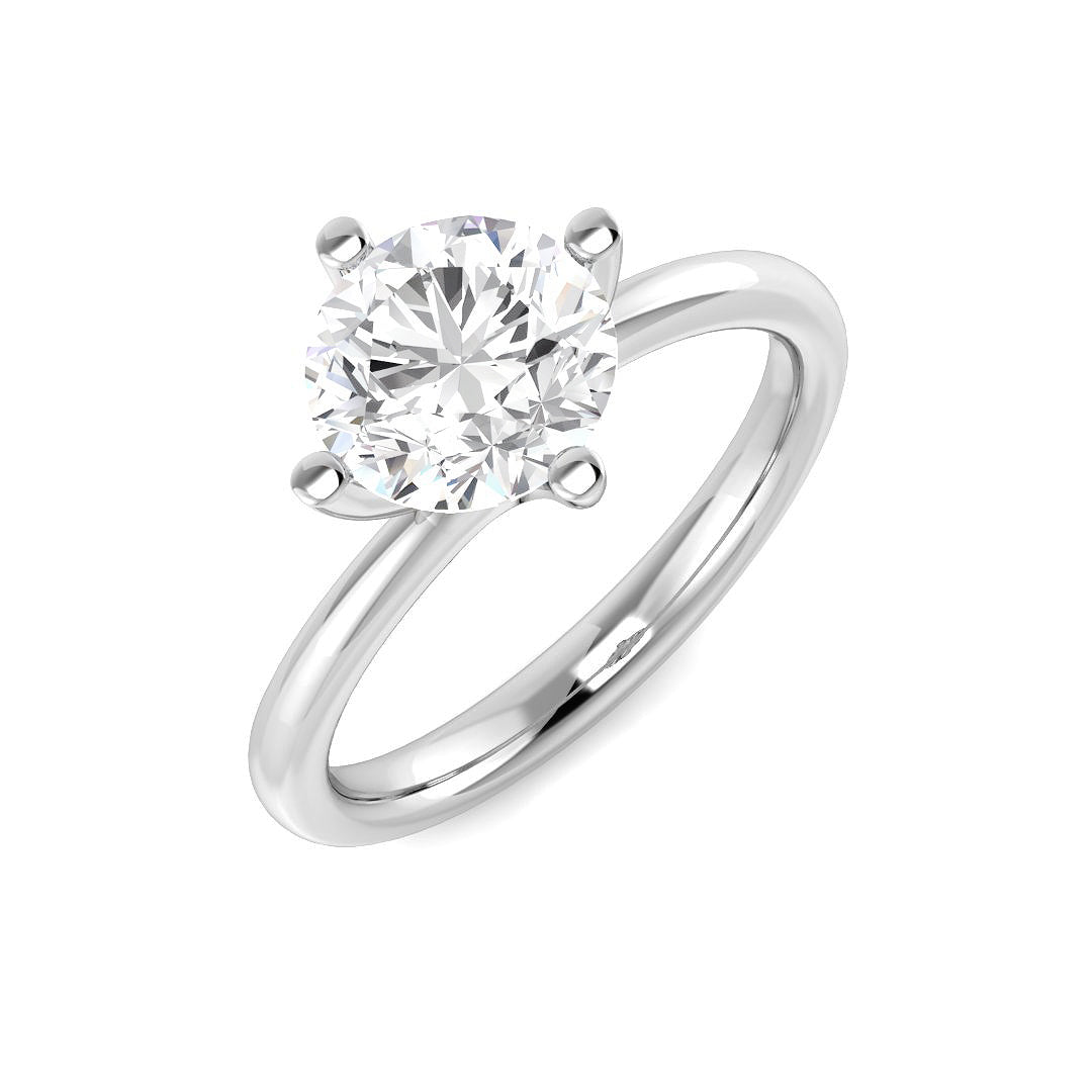 Engagement Lab-Grown Diamond Ring 1.06ct–1.51ct – SR4835 – 18k White Gold