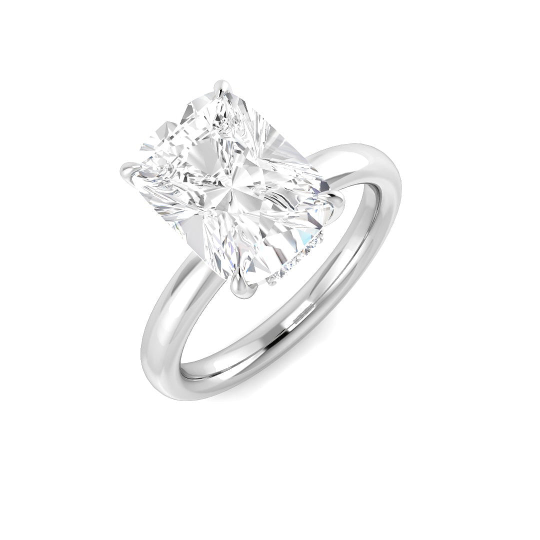 Engagement Lab-Grown Diamond Ring 2.63ct – SR7706 – 18k White Gold