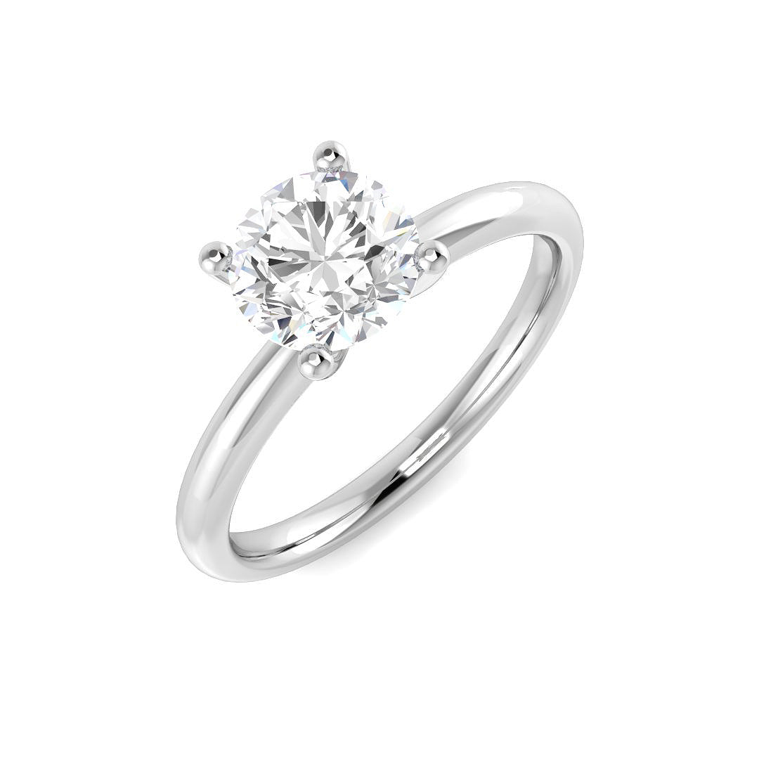 Engagement Diamond Ring 0.97ct–1.04ct – SR4457-6.3 – 18k White Gold