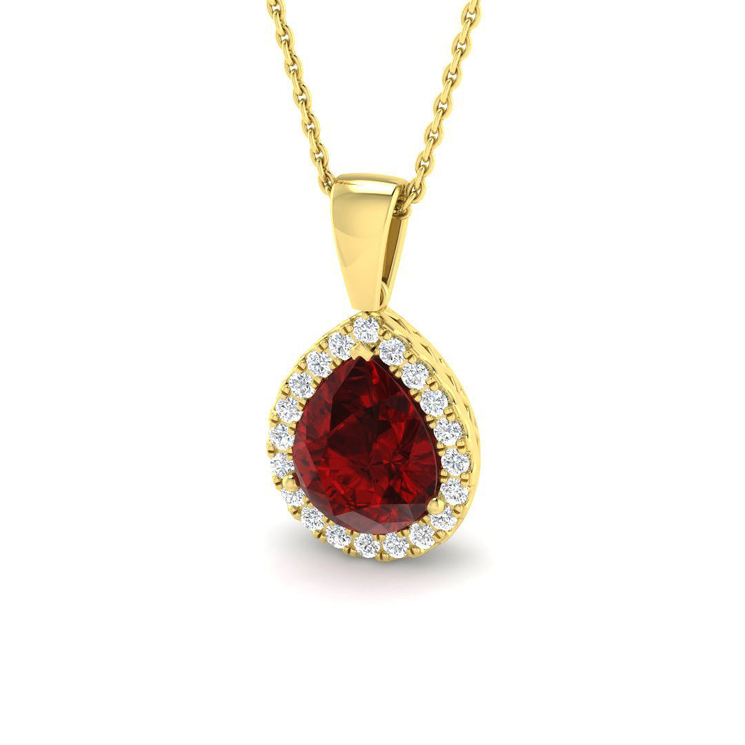 Ruby Diamond Ring 1.67ct–4.77ct – SP4458~RY – 18k Yellow Gold
