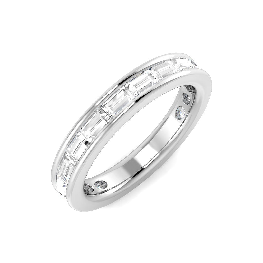 Half Eternity Diamond Ring 1.08ct – SR5720 – 18k White Gold