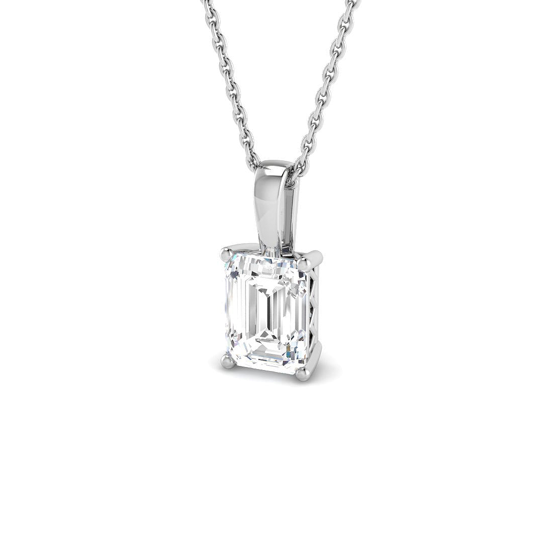 Solitaire Lab-Grown Diamond Ring 1.5ct–1.54ct – SP7166 – 18k White Gold