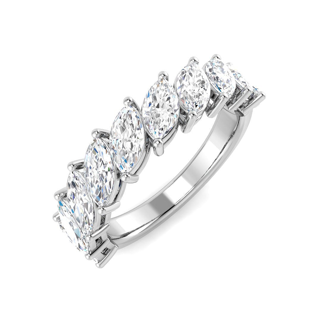 Multi Stone Diamond Ring 2.01ct – SR6644 – 18k White Gold