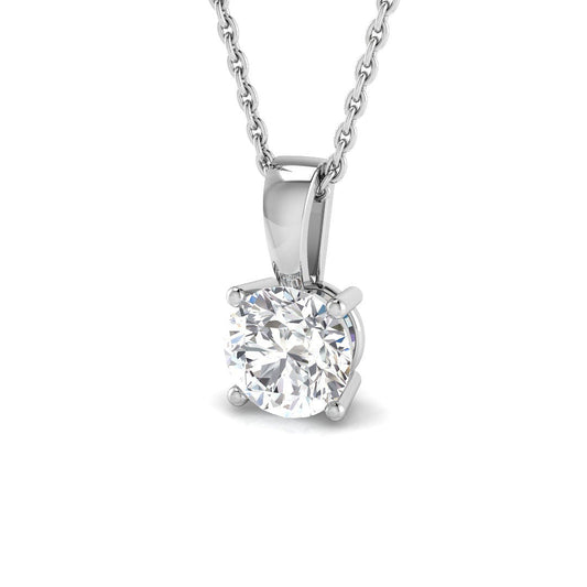 Solitaire Diamond Ring 0.78ct–0.9ct – SP4993A-6.0 – 18k White Gold