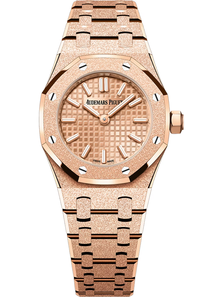 Audemars Piguet Royal Oak Mini Frosted Gold Quartz 23mm