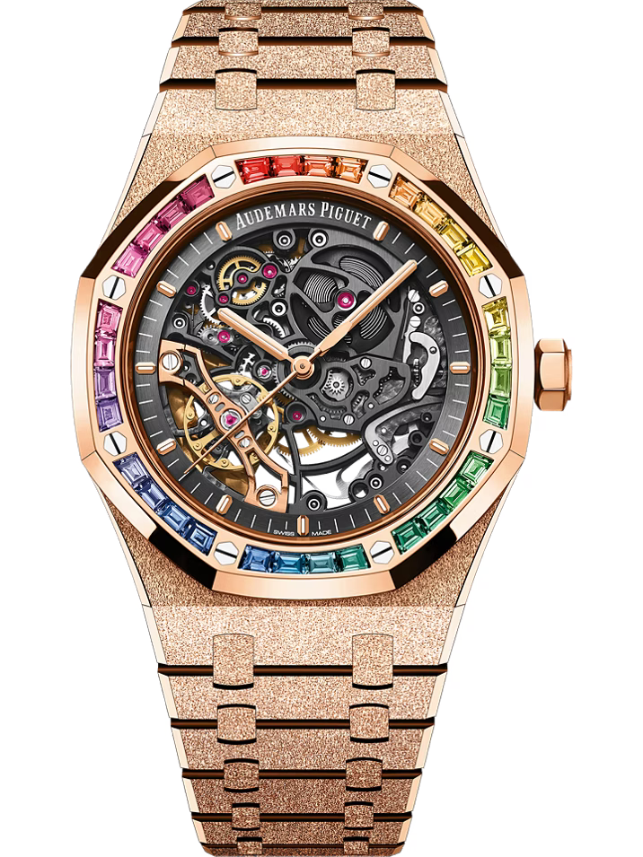 Audemars Piguet Royal Oak Frosted Gold Double Balance Wheel Openworked 41mm
