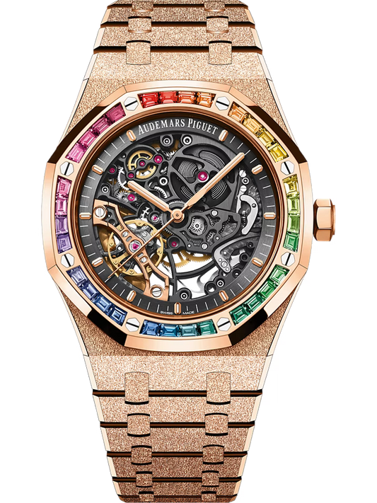 Audemars Piguet Royal Oak Frosted Gold Double Balance Wheel Openworked 41mm