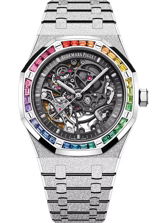 Audemars Piguet Royal Oak Frosted Gold Double Balance Wheel Openworked 41mm